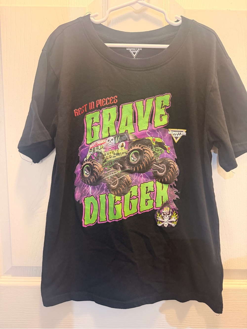 Grave Digger Kids' Graphic Tee - Black